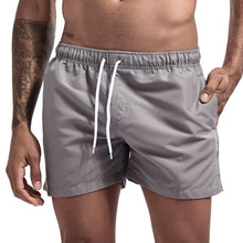 Load image into Gallery viewer, Men's Grey Board Shorts