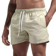 Load image into Gallery viewer, Men's Bean Green Board Shorts