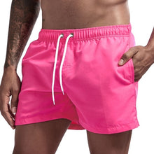 Load image into Gallery viewer, Men's Pink Board Shorts