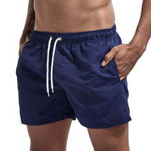 Load image into Gallery viewer, Men's Dark Blue Board Shorts