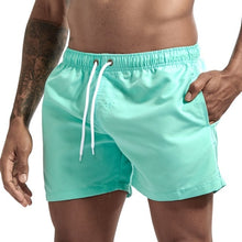 Load image into Gallery viewer, Men's Mint Board Shorts