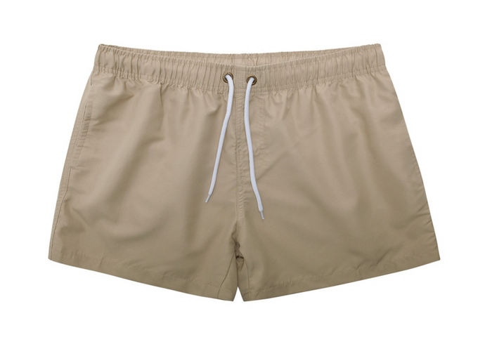 Men's Khaki Board Shorts
