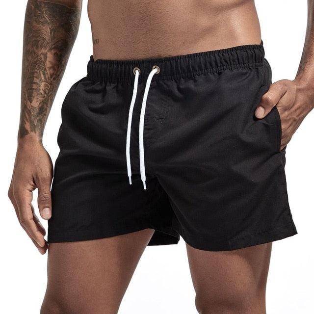 Men's Black Board Shorts
