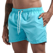 Load image into Gallery viewer, Men&#39;s Sky Blue Board Shorts
