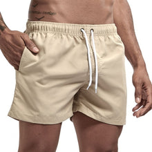 Load image into Gallery viewer, Men&#39;s Khaki Board Shorts
